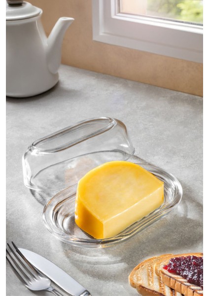 Şeffaf Cam Tereyağlık 176 Ml, Şık ve Kullanışlı Mutfak Aksesuarı modelleri