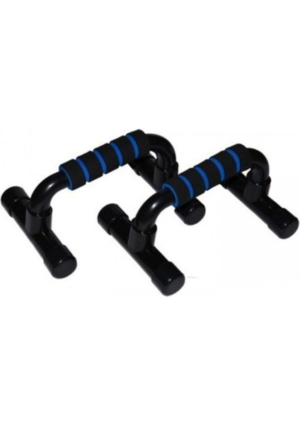 Siyah Şınav ve Push Barı - Güçlü ve Dayanıklı Spor Ekipmanı