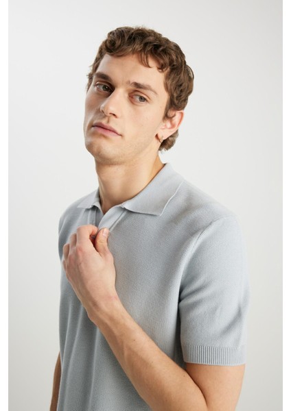 Relaxed Fit Erkek Polo Yaka Tişört W2510455032 fırsatları