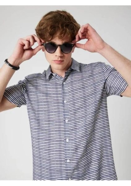 Relax Fit Erkek Gömlek K.kol