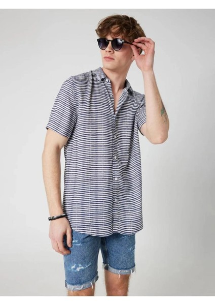 Relax Fit Erkek Gömlek K.kol fırsatları