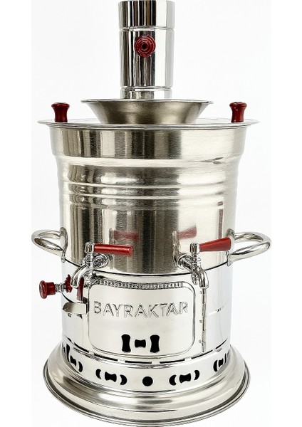 Çift Musluklu 5 Lt Semaver