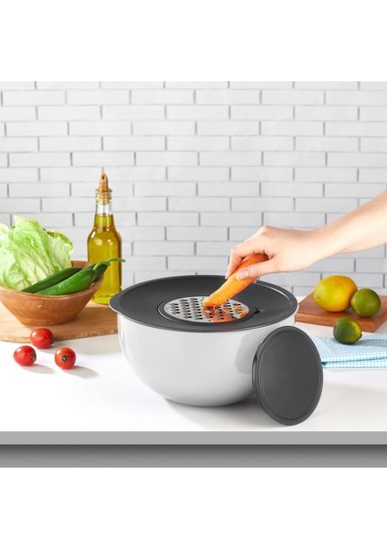 Rende ve Karıştırıcı Fonksiyonlu Çok Amaçlı Mutfak Seti, Şık ve Kullanışlı Tasarım indirimleri