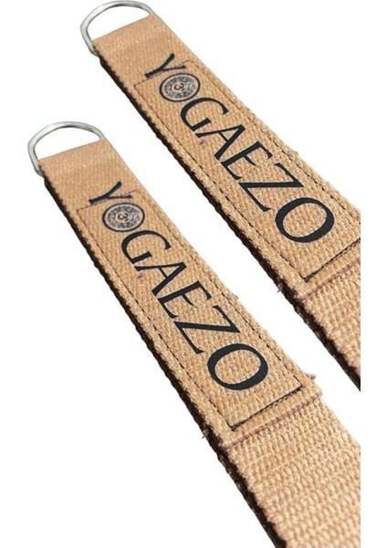 Kahverengi Pilates ve Yoga Elcikleri Çift Set, Sağlıklı Hareketler Için Uygun