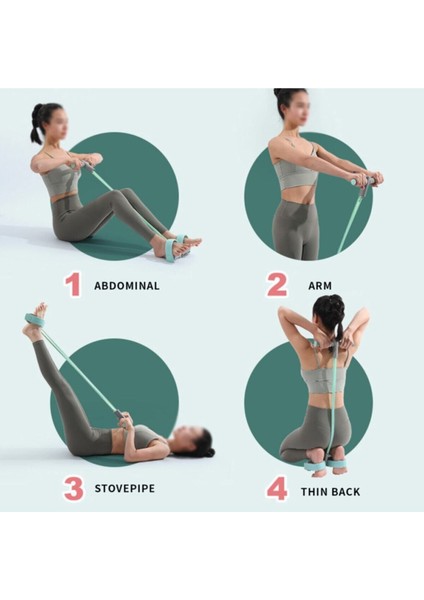 Turuncu Vücut Şekillendirici Egzersiz Lastiği, Karın, El, Ayak Için Ideal modelleri