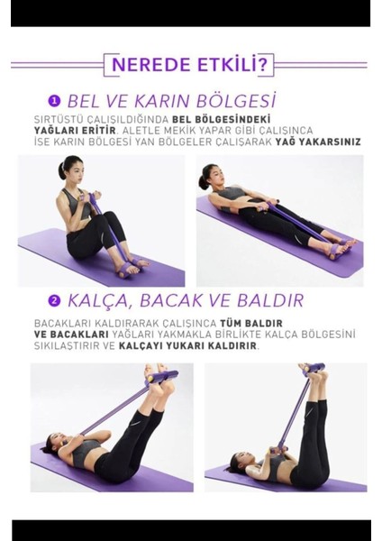 Siyah Çok Fonksiyonlu Vücut Şekillendirme ve Güçlendirme Aleti