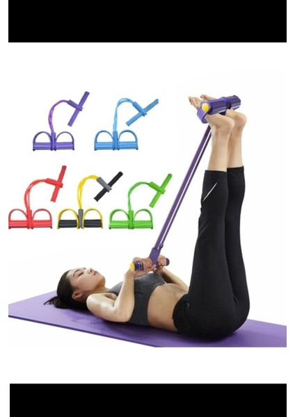 Siyah Çok Fonksiyonlu Vücut Şekillendirme ve Güçlendirme Aleti