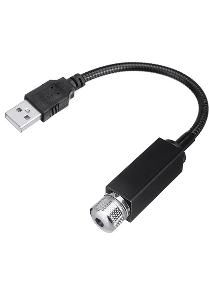 USB Araç Içi Dekoratif LED Işık Mavi