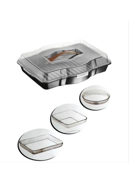 Şık Siyah Kek ve Borcam Taşıma Kabı, Pratik ve Dayanıklı Tasarım modelleri