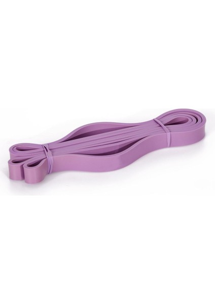 Mor 21 mm Latex Güç Bandı, Dayanıklı ve Esnek Spor Ekipmanı