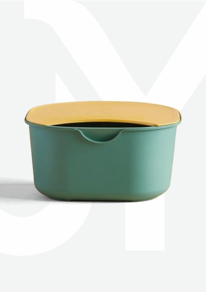 Renkli 5'li Mutfak Hazırlık Seti: Karıştırma, Süzgeç, Limon Sıkacağı, Kesme Tahtası fırsatları