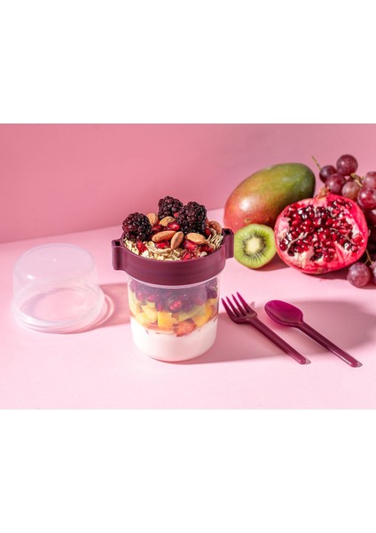 Mor Renkli, Şık ve Kullanışlı Atıştırmalık Kabı, Pratik Saklama Çözümü fiyatları