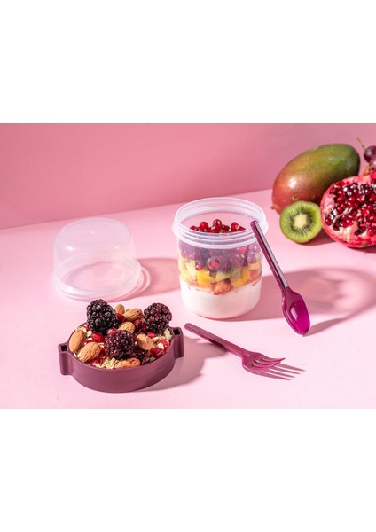 Mor Renkli, Şık ve Kullanışlı Atıştırmalık Kabı, Pratik Saklama Çözümü modelleri