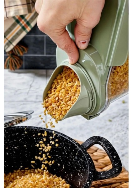 Mavi 1.1l Kapaklı Çok Amaçlı Sıvı ve Toz Saklama Kutusu fiyatları