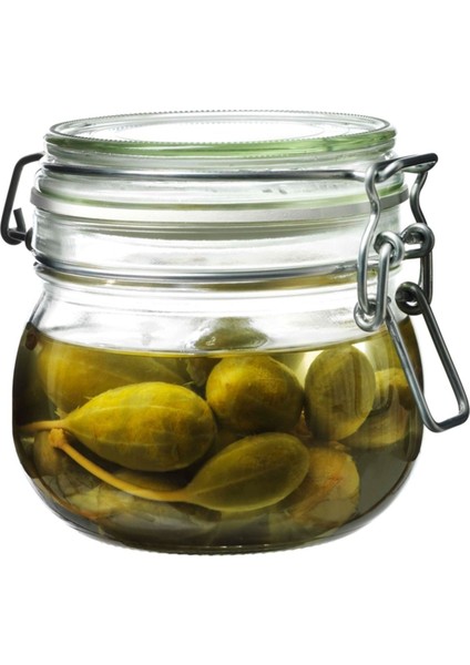 Çok Renkli 500 ml Cam Kavanoz, Şık ve Dayanıklı Saklama Kabı modelleri