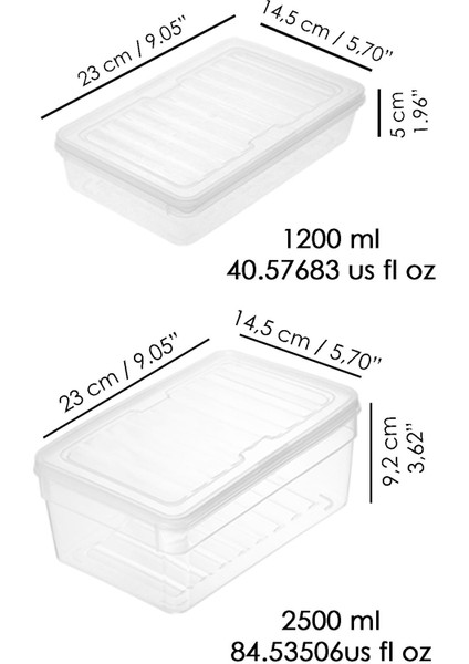 3'lü Şeffaf Mikrodalga Uyumlu Derin ve Sığ Saklama Kabı Seti modelleri
