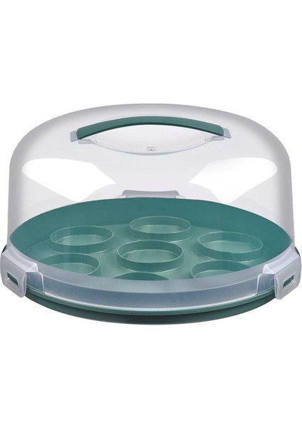 Yeşil Renkli Kek ve Cup Kek Fanusu, Pratik ve Şık Tasarım fiyatları