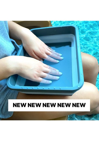 Katlanabilir 4l Badya Leğeni, Akordiyon Tasarım, Antrasit Gri Renk indirimleri