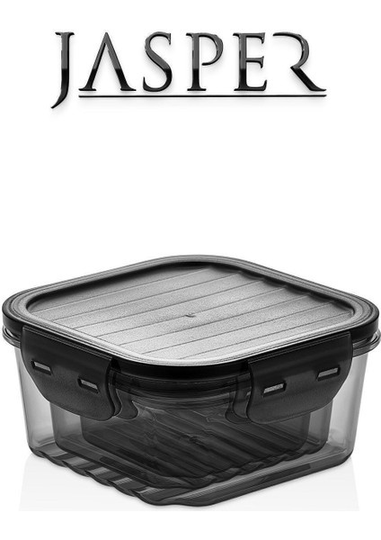 6'lı Saklama Kabı Seti 1400ML, 800ML ve 400ML, Gri, Pratik ve Dayanıklı fırsatları