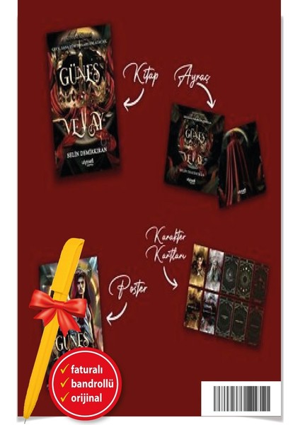 Alfa Kalem+ Kehanet Serisi: Güneş ve Ay (Selin Demirkıran)-Yeni Ulysses Kitap