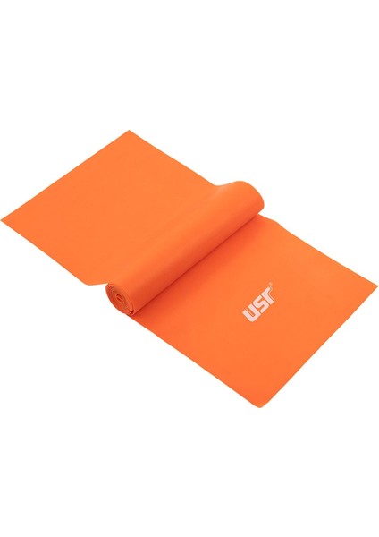 Turuncu Orta Sertlikte Egzersiz Lastiği LB41, Dayanıklı ve Esnek Antrenman Aksesuarı