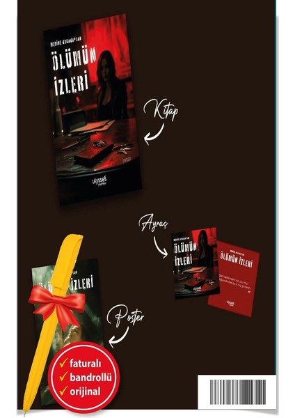 Alfa Kalem+ Ölümün Izleri (Medine Kocakaplan)-Yeni Ulysses Kitap