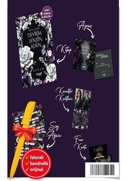 Alfa Kalem+ Devrim Sensin Aden (Ruyam)-Yeni Ulysses Kitap