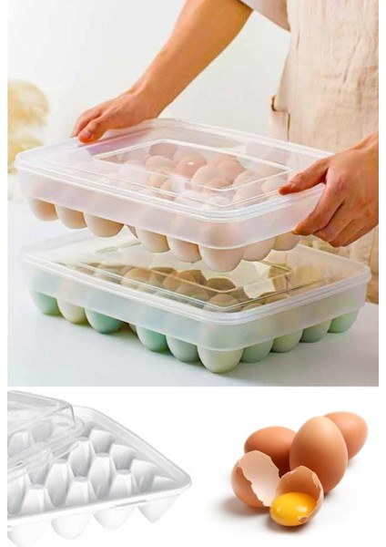 Beyaz 30'lu Yumurta Saklama Kabı, Hijyenik ve Pratik Kullanım Için Ideal Seçenek fiyatları