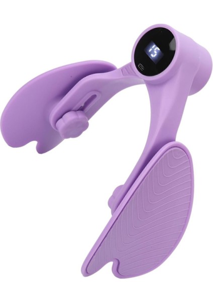 Mor Renkli Ayarlanabilir Pelvik ve Iç Bacak Egzersiz Aleti, Sağlıklı Kullanım Için Ideal