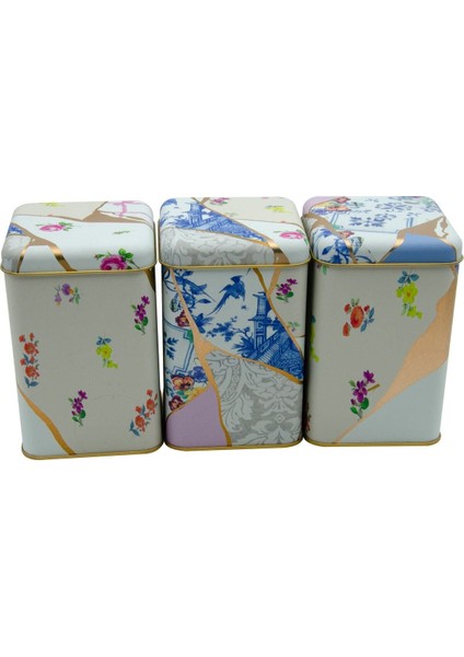 Kare Saklama Kabı 105X105X160 Mm, 3'lü Set, Şık ve Pratik Mutfak Çözümü fiyatları