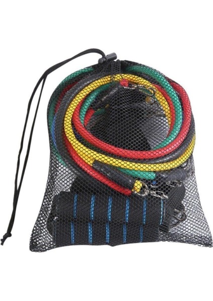 11 Parça Siyah Direnç Lastiği Seti, Egzersiz ve Dayanıklılık Için Ideal Seçenek modelleri