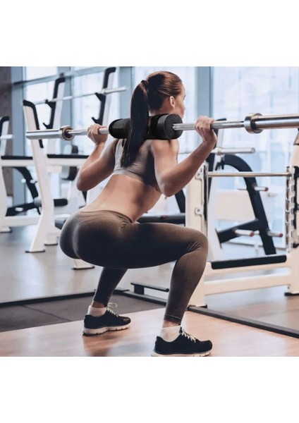 Siyah Renkli Çok Amaçlı Squat Süngeri Halter Egzersiz Aksesuarı modelleri