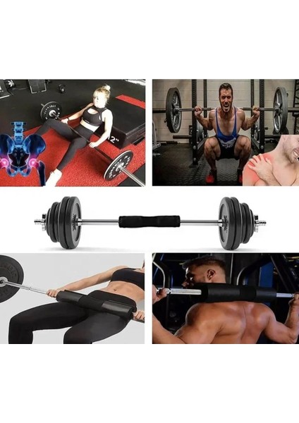 Siyah Renkli Çok Amaçlı Squat Süngeri Halter Egzersiz Aksesuarı fırsatları
