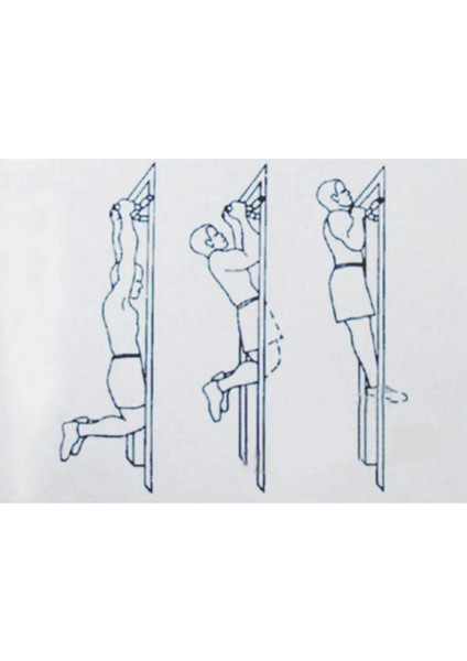 Çok Fonksiyonlu Kapı Barfiks Şınav Aleti Gri Renk