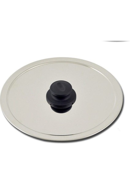 Gri Paslanmaz Çelik 26 cm Balık Tavası Kapağı No:28