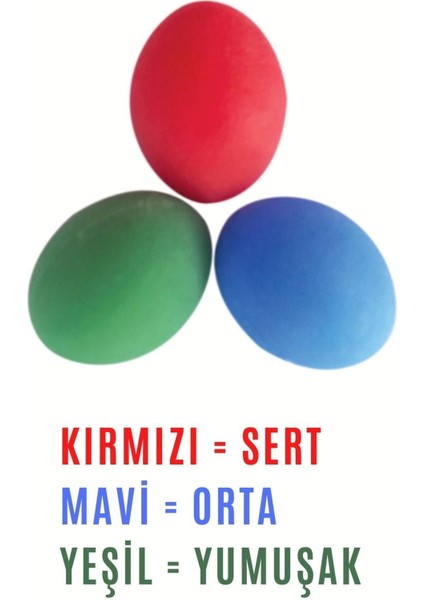 Renkli 3'lü Silikon El Egzersiz ve Fizik Tedavi Topu Seti fiyatları