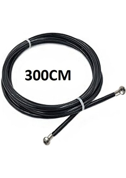 Siyah Spor Aleti Çelik Halatı, Iki Ucu Sonlandırma Modeli