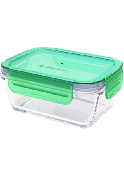 Turkuaz Saklama Kabı 330 Cc, Lockie, Yeşil, Pratik ve Şık Saklama Çözümü