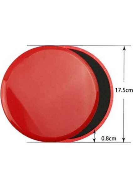 Kırmızı Slide Disk Çiftli Egzersiz Diski Yoga ve Fitness Aleti fiyatları