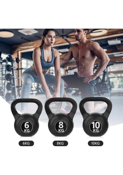 4 kg Siyah Kettlebell Dambıl, Fitness ve Antrenman Ekipmanı fiyatları