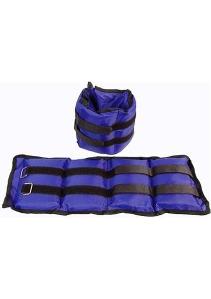Renkli Kum Ağırlık Torbası, El ve Ayak Bilek Ağırlığı 1 Kg, Sağlıklı Egzersiz Için