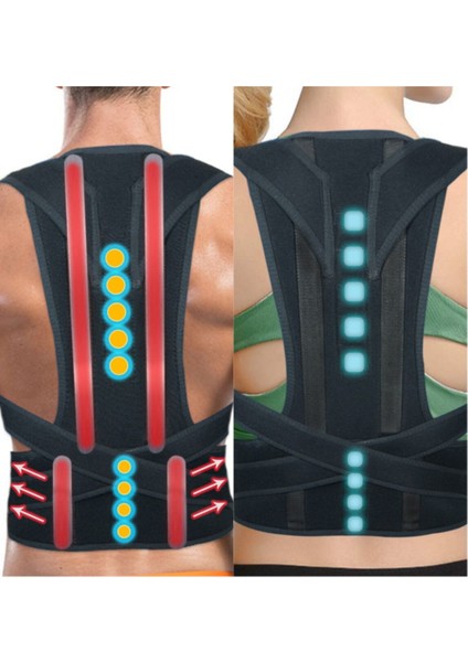 Siyah Yeni Tarz Dik Duruş Korse Omuz ve Sırt Destekli Rahat Kullanım modelleri