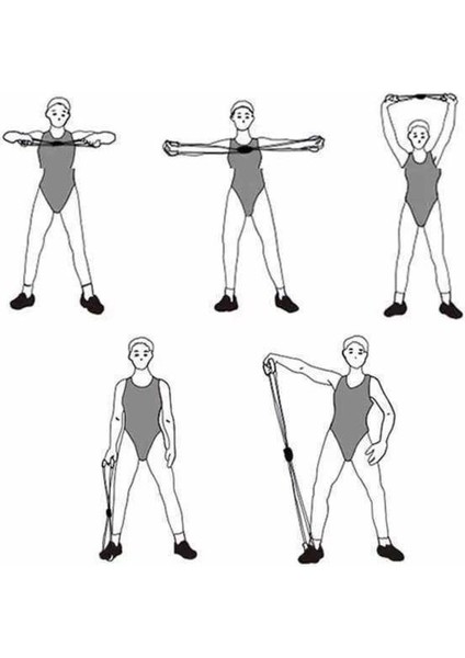 Bej Pilates Egzersiz Direnç Lastiği, Sağlıklı ve Aktif Yaşam Için Ideal Seçim indirimleri