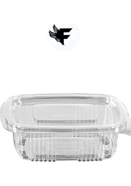 250 gr Kapaklı Kullan-At Plastik Kase, 50 Adet Paket, Beyaz Renk fırsatları