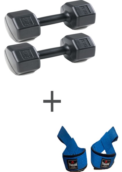 4 kg x 2 Adet Metal Dambıl Kayışı, Spor ve Egzersiz Için Uygun