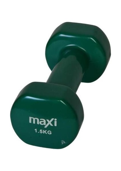 Çok Renkli Vinyl Dambıl 1.5 Kg, Sağlıklı ve Eğlenceli Spor Malzemesi