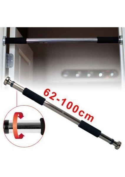 Ayarlanabilir Süngerli Metal Kapı Barfiks 60-100 Cm, Güç ve Denge Egzersizi fırsatları