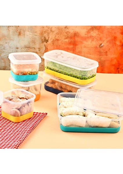 2000 ml Çok Renkli Saklama Kabı - Güçlü ve Şık Mutfak Çözümü