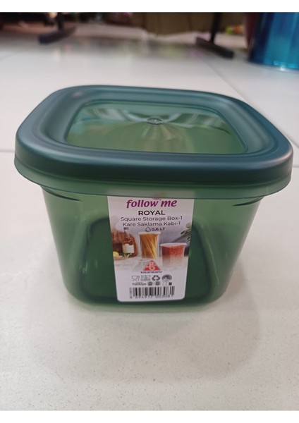 Siyah Plastik Saklama Kabı 4'lü, Dayanıklı ve Pratik Kullanım Için Ideal