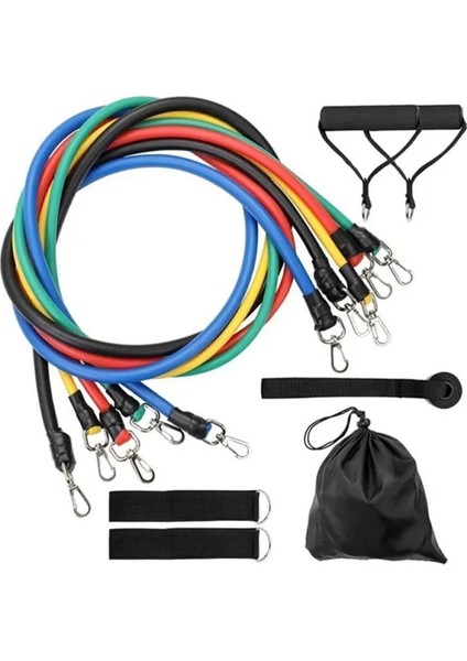 16 Parça Direnç Lastiği ve Bant Seti, Güç ve Esneklik Artırıcı Aletler modelleri